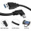 Καλώδιο σύνδεσης 10FT για Oculus Quest2, καλώδιο USB3.0 σε USB C υψηλής ταχύτητας για μεταφορά 4