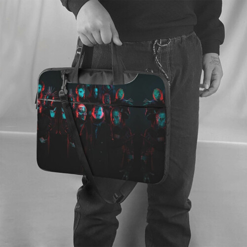 Τσάντα Laptop Slipknot, τσάντα ώμου Messenger για φορητό υπολογιστή ή tablet, κομψό, ανθεκτικό 1
