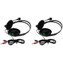 Stück 3,5-mm-Audio-Headset-Computer-Headsets mit 270-Grad-Schwenkmikrofon, geeignet für Desktop-Computer