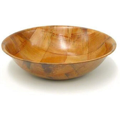 Winco WWB-16 Ξύλινη υφαντή σαλατιέρα, 16"