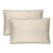 Bare Home Pudebetræksæt - Premium1800Collection - Dobbeltbørstet - Standard, Sand