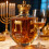 BGZLEU Hanukkah2025 Μπουκάλι Ουίσκι Dreidel – Γυάλινη Καράφα Ιουδαϊκών με Χρυσά Εβραϊκά 5