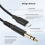 1,8 m USB type C til 6,35 mm TRS hann-aux-lyd-stereokabel 8