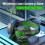 Wireless Gaming Headset with Noise Canceling Mic, Compatible with PS5/PC/PS4/Switch, Bluetooth for Laptop, Mobile, Mac 4