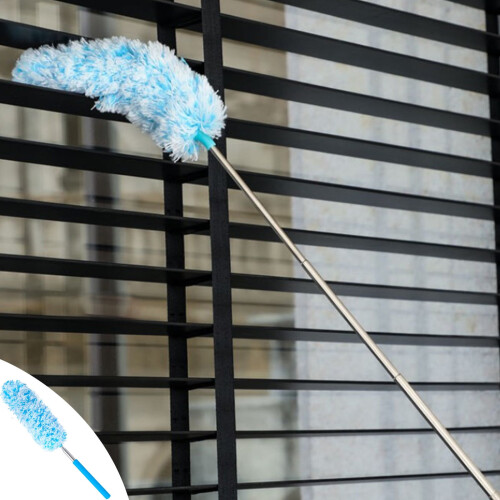 Microfiber Feather Duster, Electrostatic Adsorption, Washable Handheld Dusters for Cleaning Household 1