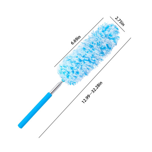 Microfiber Feather Duster, Electrostatic Adsorption, Washable Handheld Dusters for Cleaning Household 2