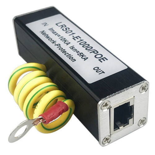 Κάμερα IP POE 100/1000M με δυνατότητα δικτύου RJ45 και προστασία από υπερτάσεις POE, 1
