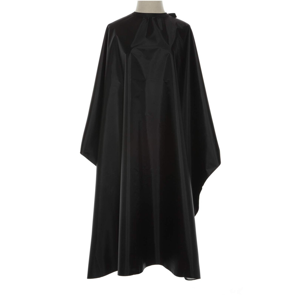 Barber Cape Waterproof AntiStatic Hair Cutting Cape with Adjustable Snap Closure for Salon and Home