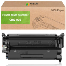 AWDAXC Compatible Replacement for Canon CRG070 Toner Cartridge, 1-PACK, 3000 Pages, for LBP244/241/243dw/246dw/MF461dw/463dw/465dw/467dw