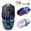 Chicmine A7 2.4G Wireless Portable Rechargeable Mute Backlit Gaming Mouse for Laptops 2