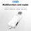 Αναγνώστης καρτών 6in1USB3.0OTG για αναγνώστες καρτών Secure Digital/TF, προσαρμογέας 5
