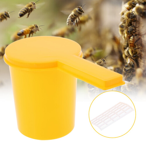 Ποτίστρα Delaman Beehive, 2 τεμάχια Ταΐστρα Νερού Μελισσών, Ποτίστρα Νερού Εισόδου 1