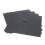 2pcs Universal Heavy Duty Oven Liners Hob Protector Sheets (Black) 3