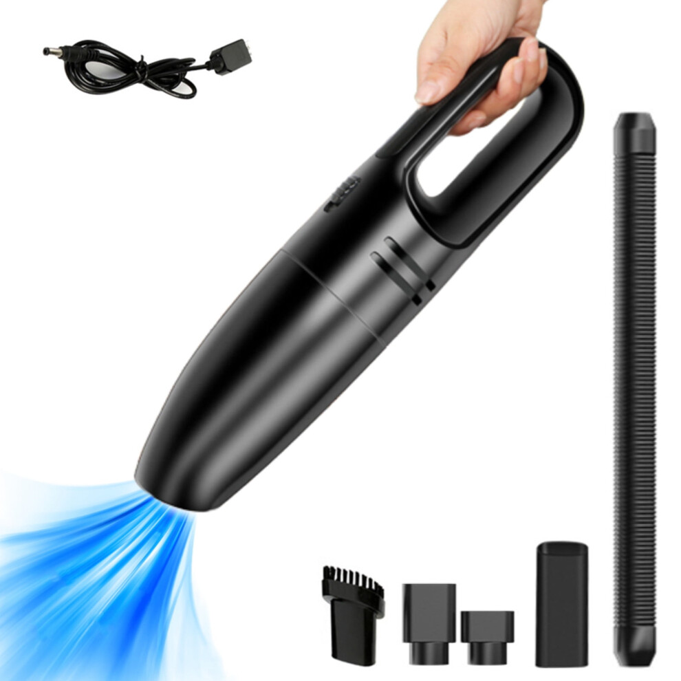 Clearance! Wqqzjj Handheld Vacuum Cleaner For Home & Car, 8000Pa Suction, Wet/Dry, Portable Rechargeable Â Compatible With Home/Car Use 9004841138190