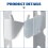 4 Sets Curtain Rod Bracket Curtain Hardware Brackets Wall Single Curtain Rod Bracket 5