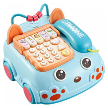 Baby musikalsk lysende legetøj til piger og drenge, 0-6 måneder, pædagogisk tastatur, spædbarnslegetøj til 1-3 år, kompatibel med babytelefon