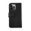 Kompatibel mit iPhone 13 Pro Wallet Case Leder Rvelon - Schwarz 1