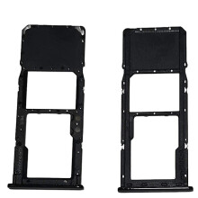 Kompatibel mit Samsung Galaxy A51, Ersatzteil: Dual-SIM-Kartenhalter, Schwarz