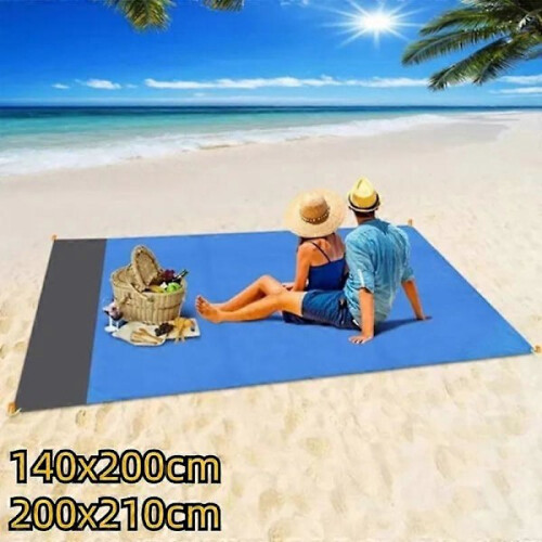 Αδιάβροχη κουβέρτα παραλίας 200x210cm, πτυσσόμενο φορητό χαλάκι για κάμπινγκ, πικνίκ, 1