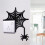 Αυτοκόλλητα Xeejarui για το Halloween, πινακίδα γωνιακής πόρτας, διακοσμητική πινακίδα 1