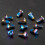 12 τεμάχια/σε κουτί Δισκόφρενο ποδηλάτου M5x10mm για βίδες ROTOR T25Torx για βίδες ROTOR 2