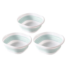 Bassine pliable portable en silicone pour se laver le visage, légumes et Q5S4