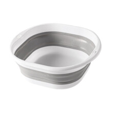 Bassine pliable et portable en silicone pour se laver le visage, les légumes et W0V2