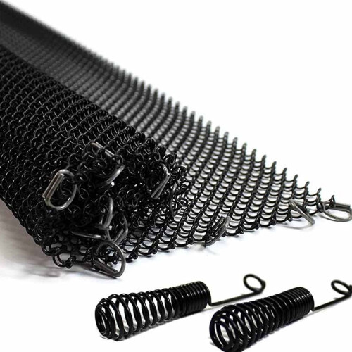 Chuangji2pcs Μεταλλικά Σίτες Τζακιού Πλέγμα Σίτες Κουρτίνας Τζακιού Αξεσουάρ Τζακιού 1