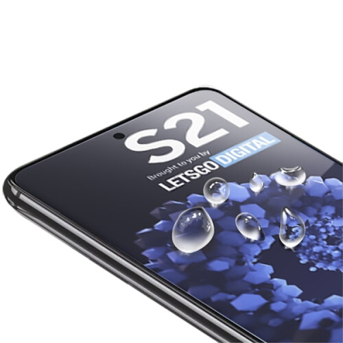 Συμβατό με Samsung Galaxy S21 - Προστατευτικό οθόνης από σκληρυμένο γυαλί πλήρους κάλυψης 2
