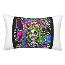 Taies d'oreiller Beetlejuice, ultra douces et confortables, avec fermeture éclair, 50 x 75 cm, pour chambre, canapé, fauteuil, toutes saisons.