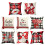 XIUH Home Textile Μαξιλαροθήκες για την Ημέρα του Αγίου Βαλεντίνου Διακοσμήσεις για την 3