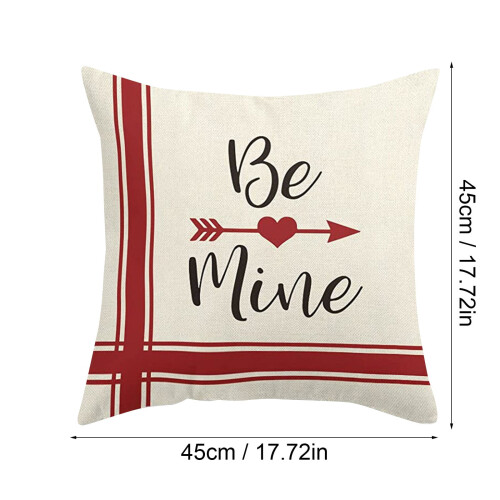 XIUH Home Textile Μαξιλαροθήκες για την Ημέρα του Αγίου Βαλεντίνου Διακοσμήσεις για την 1