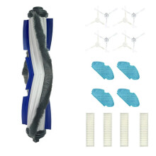 Kit d'accessoires pour aspirateur FOR17 pièces : 1 rouleau, 8 brosses latérales, 4 filtres et 4 chiffons de nettoyage pour Explorer série