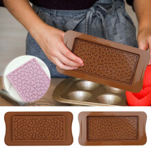 Moule à chocolat en silicone YANHAIGONG, en forme de cœur, de qualité alimentaire, antiadhésif, compatible avec le chocolat à la pistache et au
