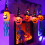 Σημαία ανεμοθώρακα κολοκύθας για το Halloween με φώτα LED, κρεμαστά διακοσμητικά 2