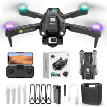 Cyber Monday Deals 2024: Viflosae Foldable FPV Drone with Dual 1080P WiFi Camera, Gesture Control, RC Quadcopter – compatible with kids & adults