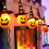 Σημαία ανεμοθώρακα κολοκύθας για το Halloween με φώτα LED, κρεμαστά διακοσμητικά 3