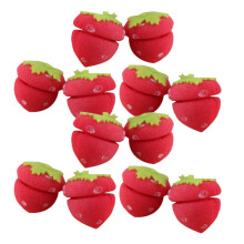 Foam Hair Curlers Set 12pcs Soft Sponge Rollers Heat Overnight Styling for Natural Curls