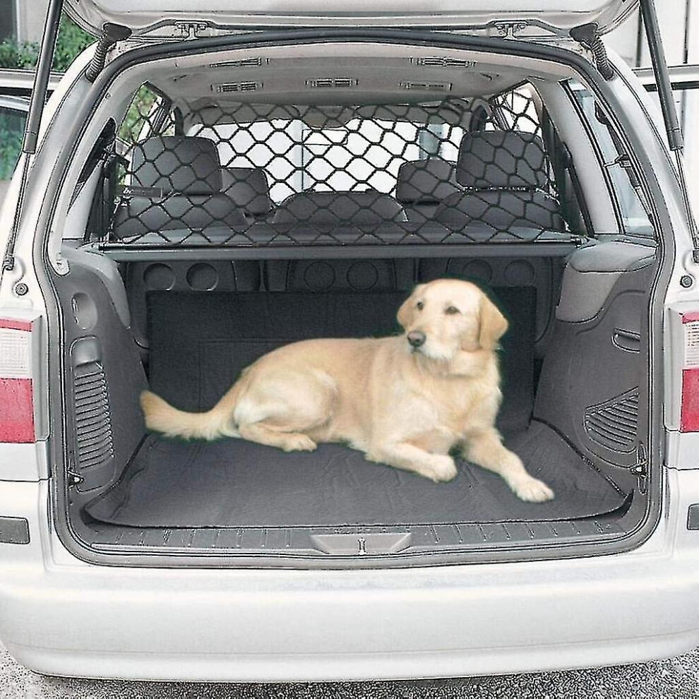 Pet And Child Barrier, Universal For Cars Suv, Four Sided Elastic Dual Mesh, Dog Car Net Barrier Protects Your Vehicle And Passengers, Tool-Free 9138057166279