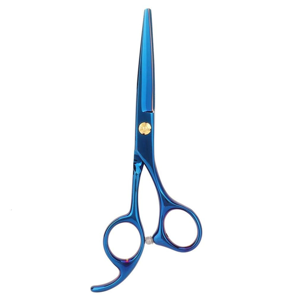 Blue 5.5 Inch Professional Hair Cutting Scissors Salon Barber Shears Ergonomic Grip