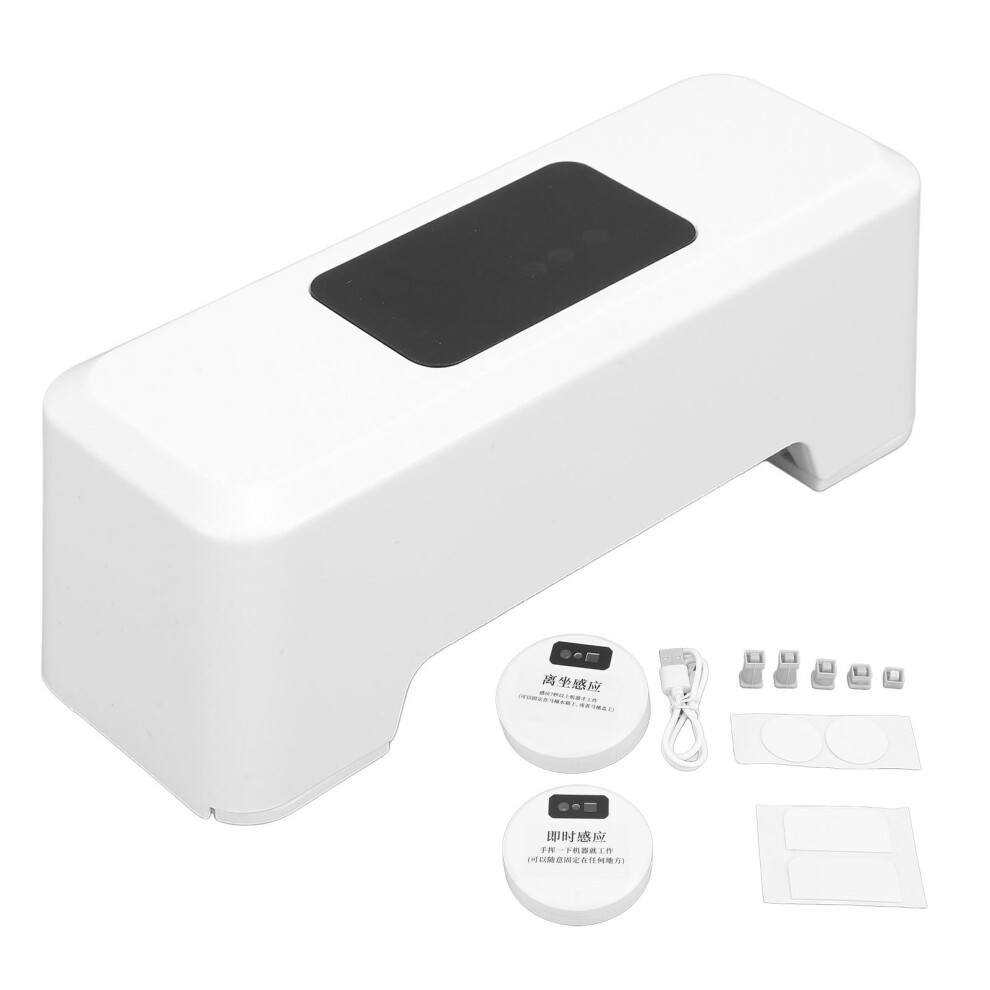 Rechargeable Usb Charging Touchless Toilet Flush Kit Infrared Sensor Automatic Toilet Flusher Ipx5 Waterproof Hands Free Non Contact Flushing Easy 9159805564741