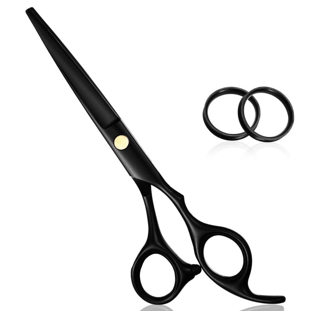 Hair Cutting Scissors 6.7 Inch Sharp Stainless Steel Professional Barber Shears with Ergonomic Grip