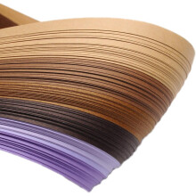 1200 Pcs 10mm Quilling Paper Strips Quilling Art Strips 6 Colors Paper Craft Supplies for Paper Art DIY Craft Projects-Purple