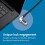 Slim Lockhead Laptop Lock - Combination (K60600WW) 4