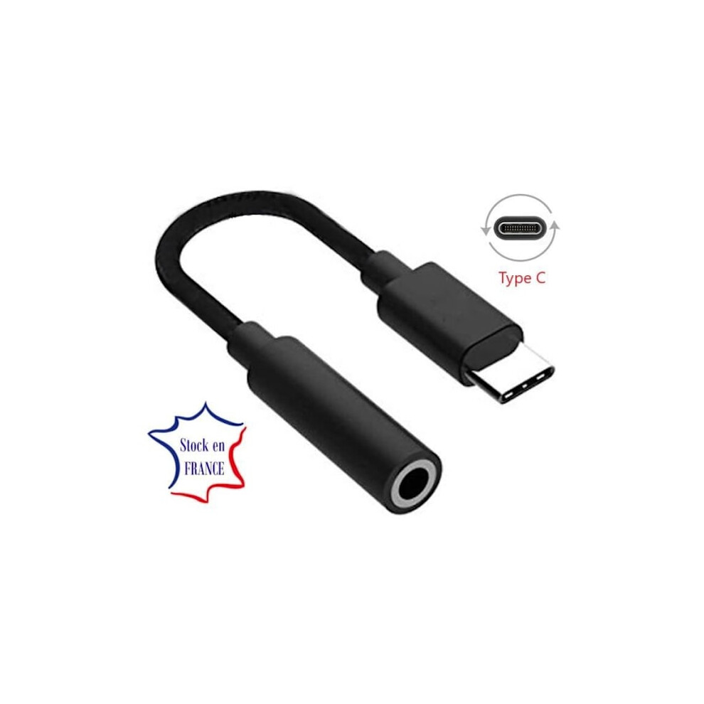 Usb Type-C To 3.5Mm Female Jack Adapter Cable For Compatible With Samsung Galaxy A54 5G Plug And Play For Your Headphones, Earphones... Black 9773935697034