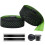 Strap láimhe fillte ponc polka do rothair bóthair strap rothar bréifnithe PU glas 1