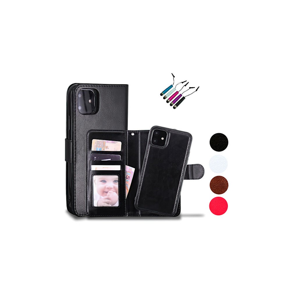 Compatible With Iphone 11 - Leather Case / Protection White 9773935697775