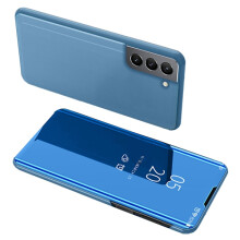 Kompatybilny z Samsung Galaxy S24 - Eleganckie, gładkie etui w kolorze błękitnym