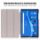 Θήκη τριπλού τύπου συμβατή με Lenovo Tab M10FHD Plus10.3Black 6