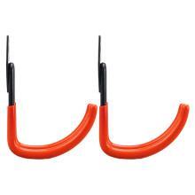 2 pezzi di appendiabiti resistenti, ganci per magazzino, ganci per scale, appendiabiti per scope, appendiabiti resistenti